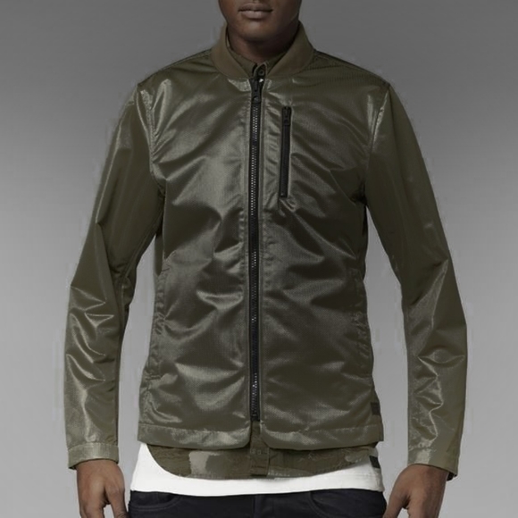 G-Star Raw Cargo Line Burmans Jacket Bomber Black Size XL - Picture 4 of 15